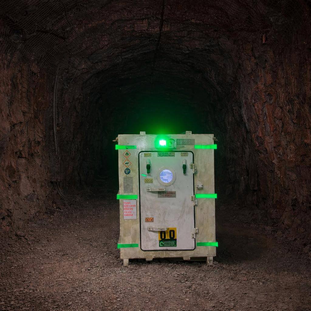 Refuge de secours mining shelt'air