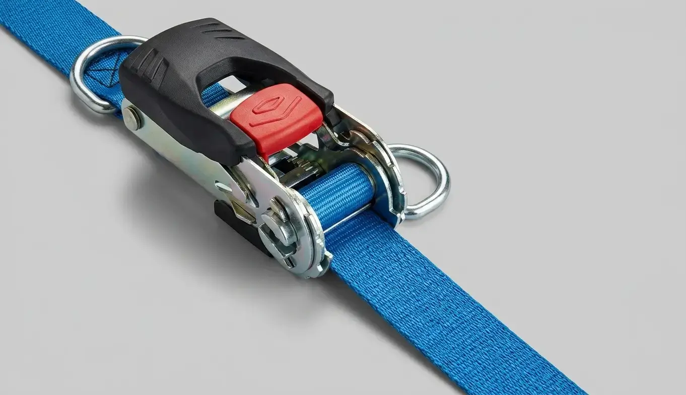 Liaison avec une sangle pour les gaines de ventilation
