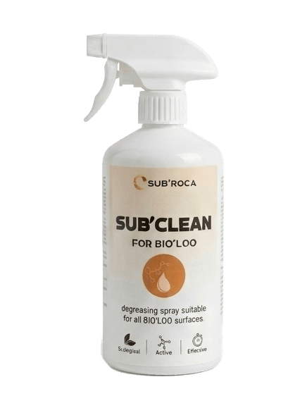 Nettoyant Sub'Clean pour les surfaces du bio'loo